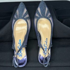 Lady‎ Couture rhinestone heels